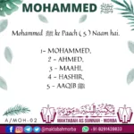 Mohammed صلى الله عليه وسلم