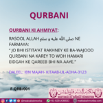 قربانی کی اہمیت Qurbani ki Ahmiyat