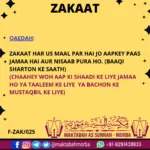 Zakaat- Qaedah