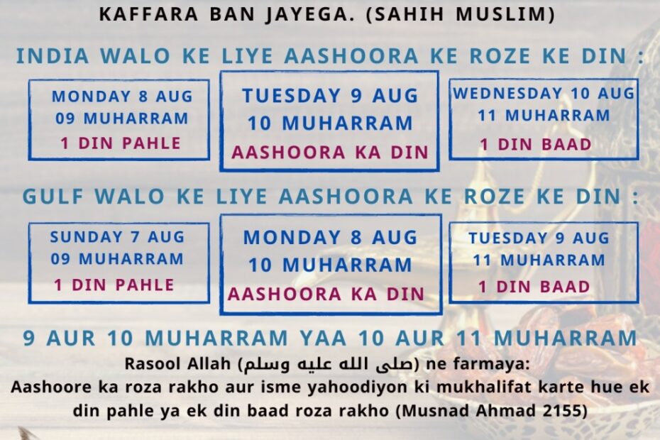 Aashoora ka roza